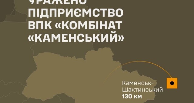 На росії уражені військові і промислові цілі