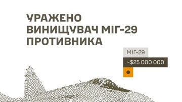 У російських окупантів уражено винищувач