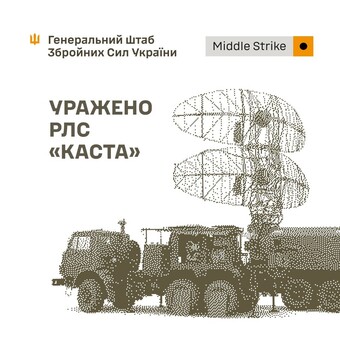 У російських окупантів уражено воєнні цілі