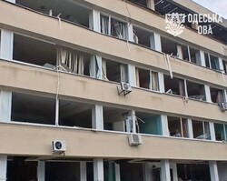 Вночі росія завдала повітряний удар по Одесі