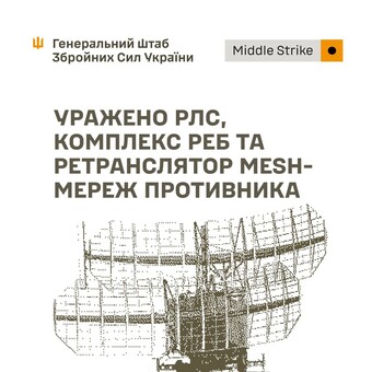 У окупантів уражено радари і системи керування дронами