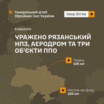 На росії уражено авіабазу і нафтозавод