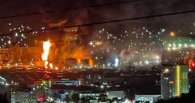 У російських загарбників уражено військово-морську базу в Новоросійську