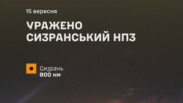 На росії уражено нафтозавод в Сизрані