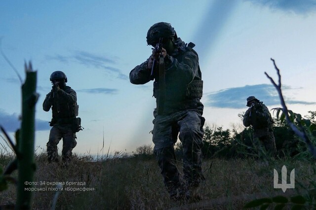 Бойові дії на фронті 17 вересня