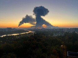 На москві уражено нафтопереробний завод