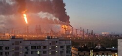 На москві уражено нафтопереробний завод