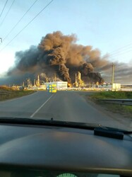 Два нафтозаводи уражено на росії