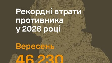 У вересні Сили оборони України завдали російським окупантам рекордних втрат