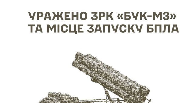 У окупантів уражено комплекси ППО і бази дронів