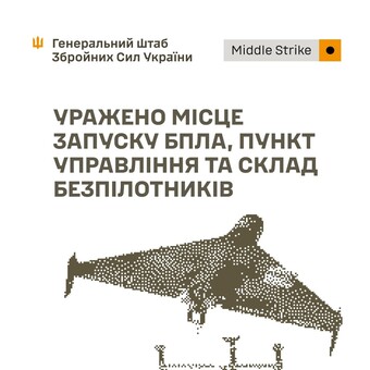 У російських загарбників уражено локації запуску ударних дронів