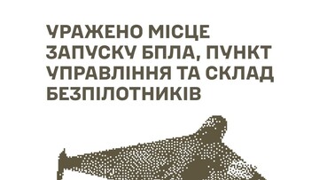 У російських загарбників уражено локації запуску ударних дронів
