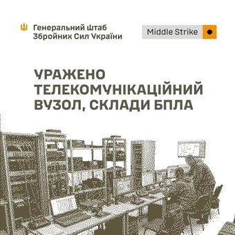 У російських окупантів уражено системи зв'язку і бази дронів