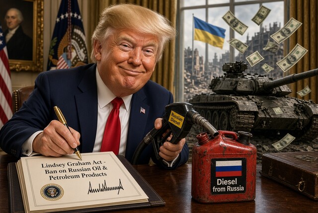 Санкції найвищого рівня: як США вирішили задушити російську економіку закупівлями російського дизеля та подяками диктатору